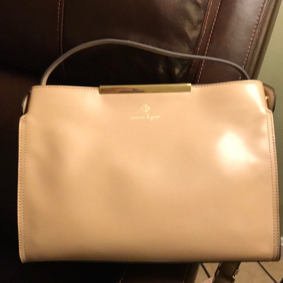 NANETTE LEPORE SIENNA SATCHEL/CROSSBODY TAUPE NWT - Picture 4 of 7